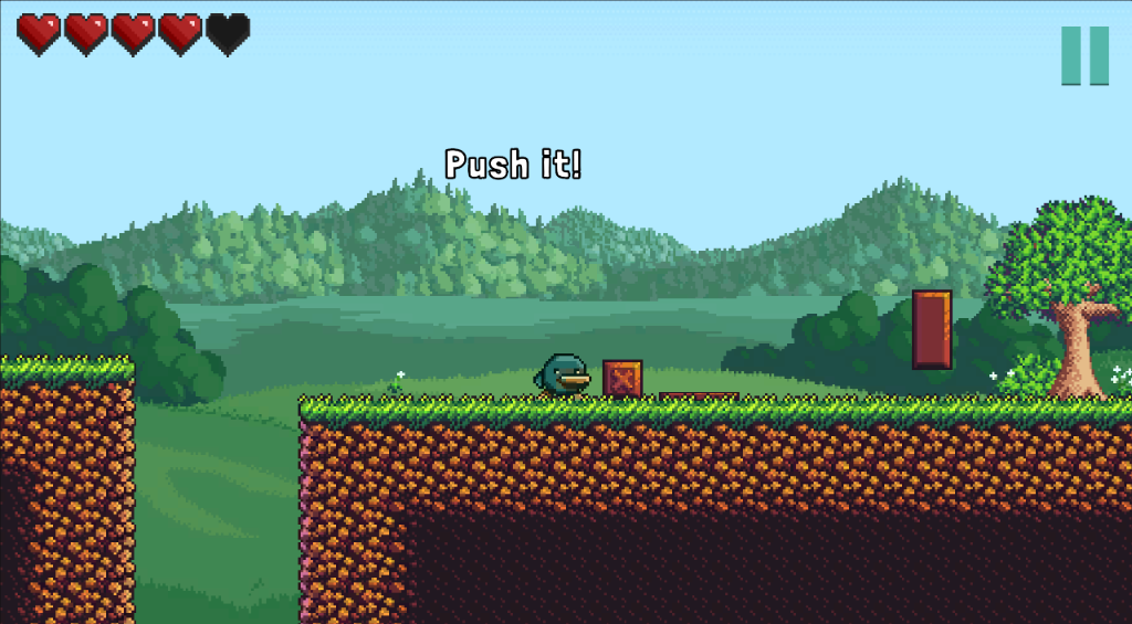 MeloFeal Screenshot - Push puzzle